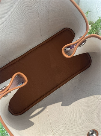 Her.mes Garden Party 36CM Togo Leather and Graffiti Canvas HS