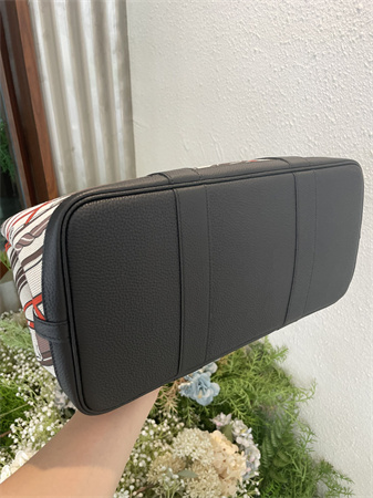 Her.mes Garden Party 36CM Togo Leather and Graffiti Canvas HS
