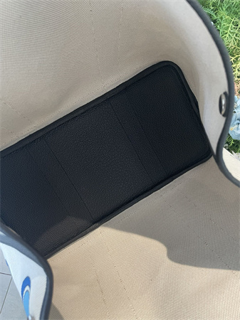 Her.mes Garden Party 36CM Togo Leather and Graffiti Canvas HS