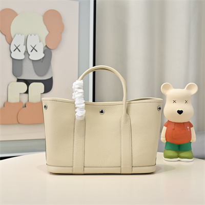 H**mes garden party 30/36cm togo leather craie hs