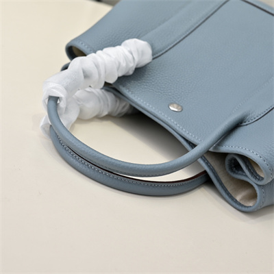 H**mes garden party 30/36cm togo leather bleu lin hs