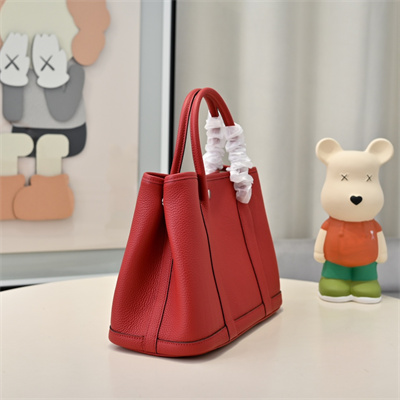 H**mes garden party 30/36cm togo leather red hs