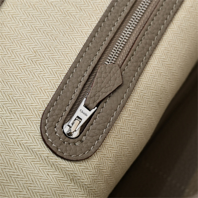 H**mes garden party 30/36cm togo leather gris tourterelle hs