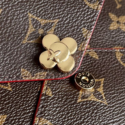 L.V Kirigami Pochette Monogram Canvas Candy Red M12203