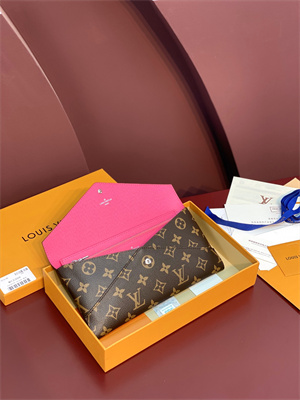 L.V Kirigami Organizer Monogram Canvas Pondichery Pink M12403