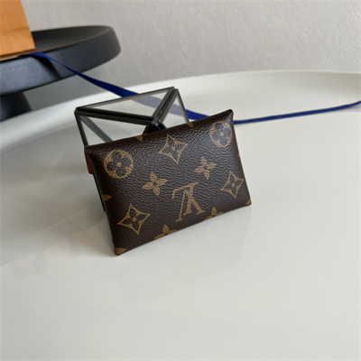 L.V Kirigami Card Holder Monogram Canvas Safran Yellow M12791