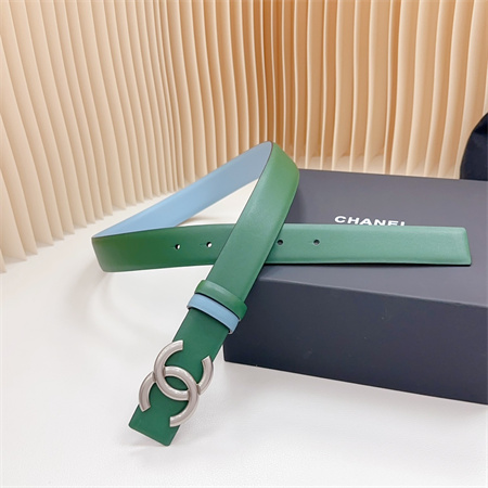 Ch*el belts in calfskin 30mm color options