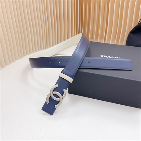 Ch*el belts in calfskin 30mm color options
