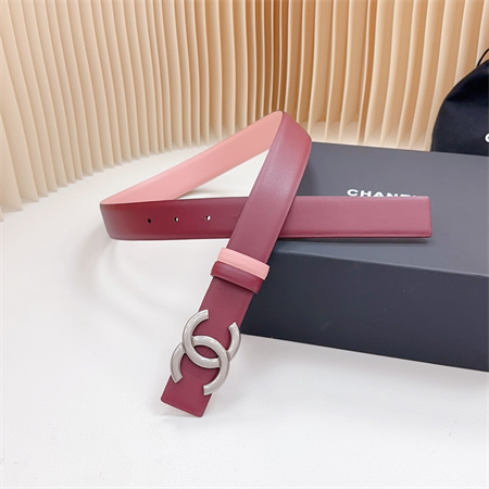 Ch*el belts in calfskin 30mm color options