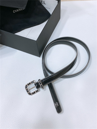 Ch*el belts in shinny calfskin 20mm color options