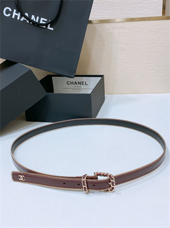 Ch*el belts in shinny calfskin 20mm color options