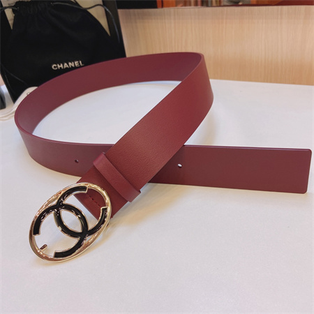 Ch*el belts in calfskin 40mm color options
