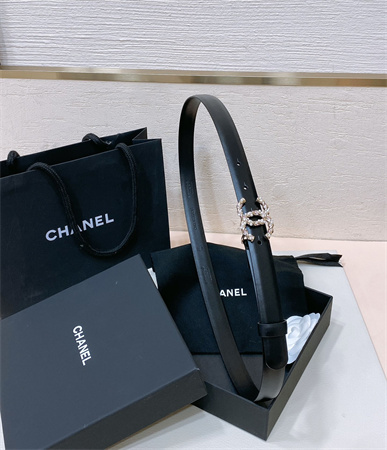 Ch*el belts in lambskin 20mm color options