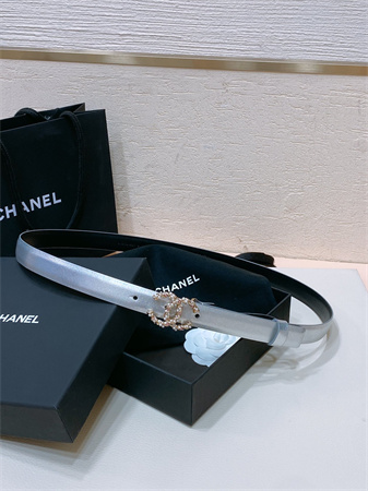 Ch*el belts in lambskin 20mm color options