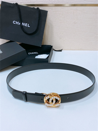 Ch*el belts in lambskin 30mm color options