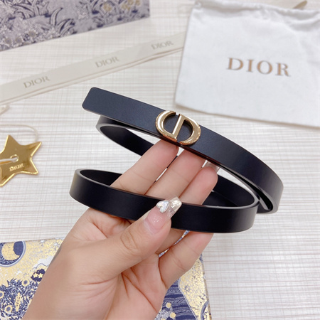 D*or belts in calfskin 15mm gold hardware color options