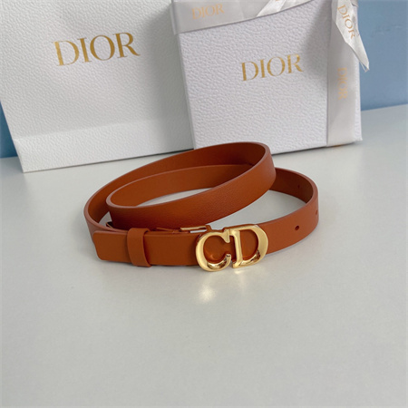 D*or belts in calfskin 20mm gold/silver hardware color options