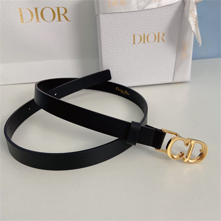 D*or belts in calfskin 20mm gold/silver hardware color options