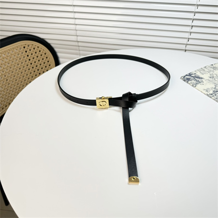 D*or belts in calfskin 17mm gold/silver hardware color options