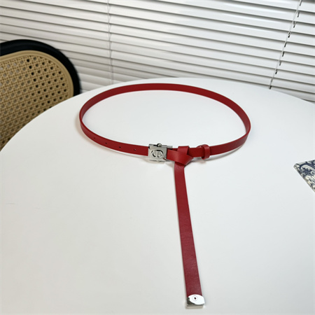 D*or belts in calfskin 17mm gold/silver hardware color options