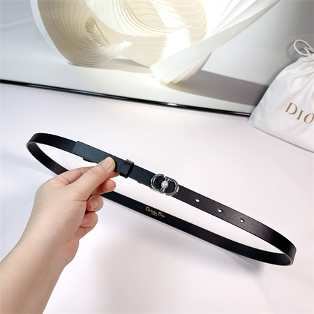 D*or belts in calfskin 15mm gold/silver hardware color options