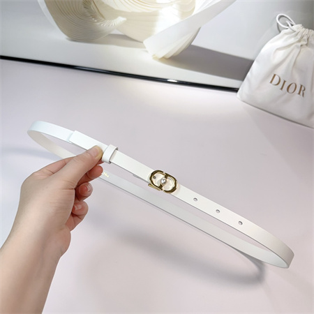 D*or belts in calfskin 15mm gold/silver hardware color options