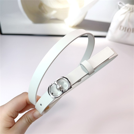 D*or belts in calfskin 15mm gold/silver hardware color options