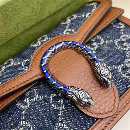 gu.cci dionysus S*per mini bag denim 476432