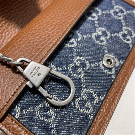 gu.cci dionysus S*per mini bag denim 476432