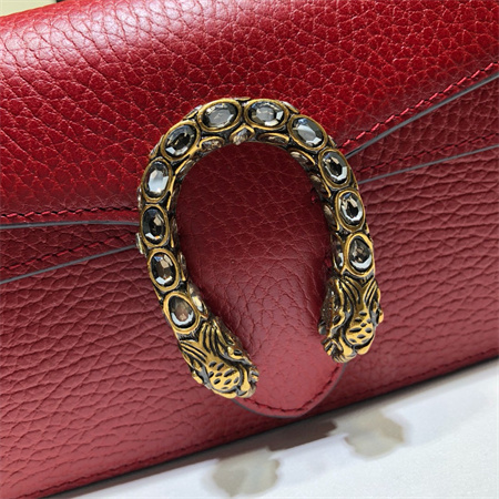 gu.cci dionysus S*per mini bag red leather 476432