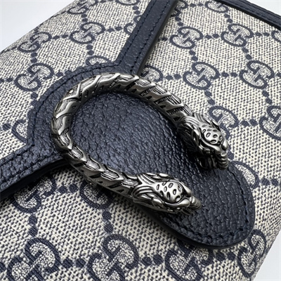 gu.cci dionysus gg S*p*e chain wallet gg S*p*e canvas blue 401231