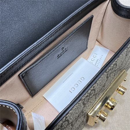 gu.cci padlock mini shoulder bag gg S*p*e canvas 735103