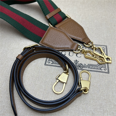 Gu.cci Diana Small Tote Bag Brown Leather 2 Straps 702721