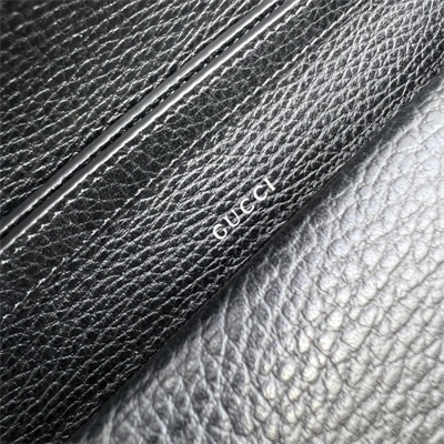 Gu.cci Dionysus Small Shoulder Bag Black Leather 731782