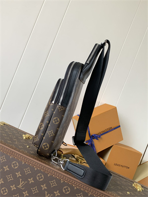 L.V Avenue Slingbag Monogram Macassar Canvas M46327