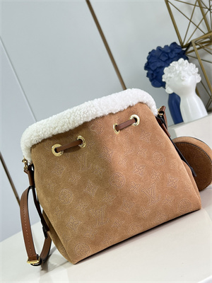 L.V Bella Bag Suede Leather Brown M57068