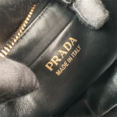 Pra*a arqué leopard print horsehide shoulder bag 1bc194