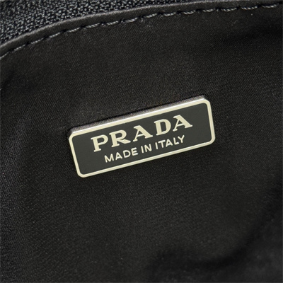 pra*a re-edition 2000 mini-bag with Di*m*nd all black 1ne515