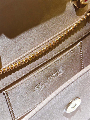 Roger Vivier Jewel Efflorescence Mini Bag In Satin Beige