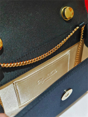 Roger Vivier Jewel Efflorescence Mini Bag In Satin Black