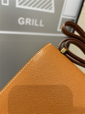 Constance Bag Epsom Leather 18CM Gold/Silver Tone Metal In Gold Color HS (With mirror)