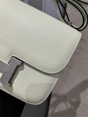 Constance Bag Epsom Leather 18CM Gold/Silver Tone Metal In Vert Fizz Color HS (With mirror)