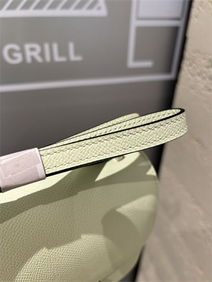 Constance Bag Epsom Leather 18CM Gold/Silver Tone Metal In Vert Fizz Color HS (With mirror)