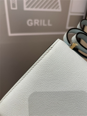 Constance Bag Epsom Leather 18CM Gold/Silver Tone Metal In Blue Pale Color HS (With mirror)