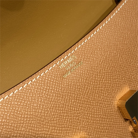 Constance Elan Epsom Leather Gold/Silver Tone Hardware Gold Color HS(With Mirror)