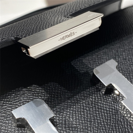 Constance Elan Epsom Leather Gold/Silver Tone Hardware Black Color HS(With Mirror)