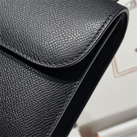 Constance Elan Epsom Leather Gold/Silver Tone Hardware Black Color HS(With Mirror)