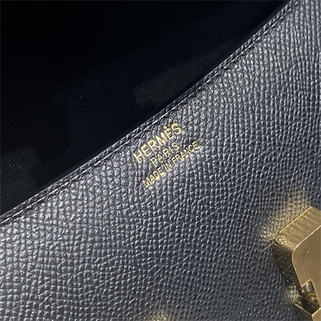 Constance Elan Epsom Leather Gold/Silver Tone Hardware Black Color HS(With Mirror)