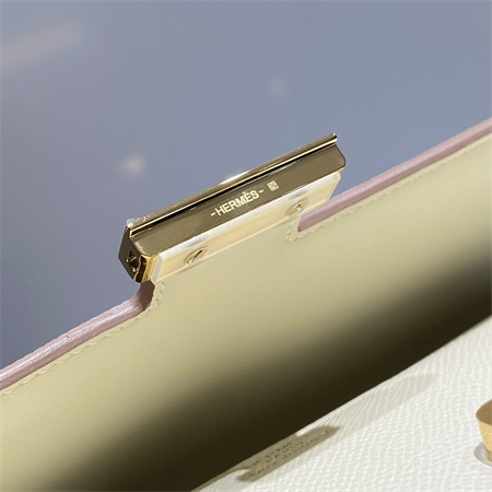 Constance Elan Epsom Leather Gold/Silver Tone Hardware Craie Color HS(With Mirror)