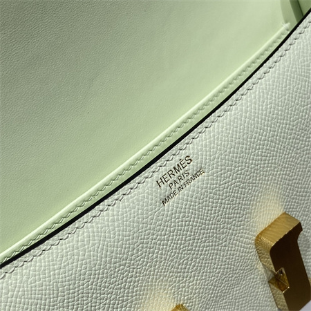 Constance Elan Epsom Leather  Gold/Silver Tone Hardware Vert Fizz Color HS(With Mirror)
